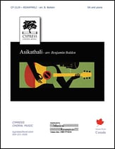 Asikhatali SA choral sheet music cover